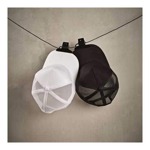 Zappa Cap rPET and rCotton. 5 panels and Snap Closure Solid black | No Branding | not available | not available | not available