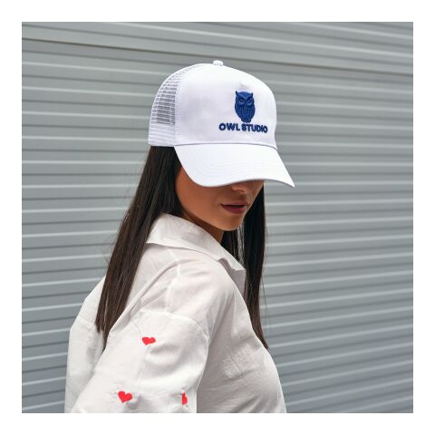 Zappa Cap rPET and rCotton. 5 panels and Snap Closure White | No Branding | not available | not available | not available