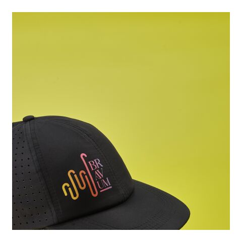 Armstrong Cap rPET. 6 panels and Velcro Closure Solid black | No Branding | not available | not available | not available