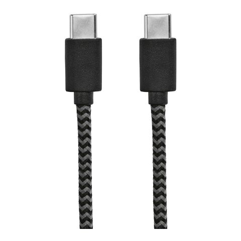 Koch Cable rPET. 1m USB-C to USB-C. Fast Charge Solid black | No Branding | not available | not available | not available