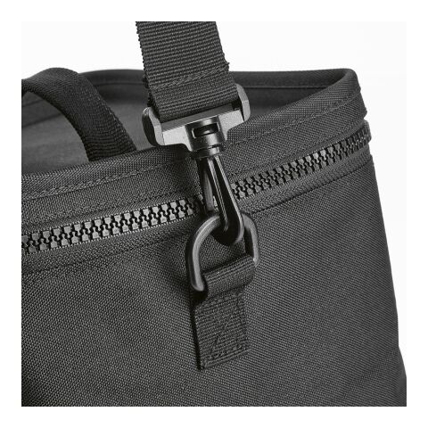 Munich L Cooler 10L rPET in rABS. Thermo injected zippers Black | No Branding | not available | not available | not available