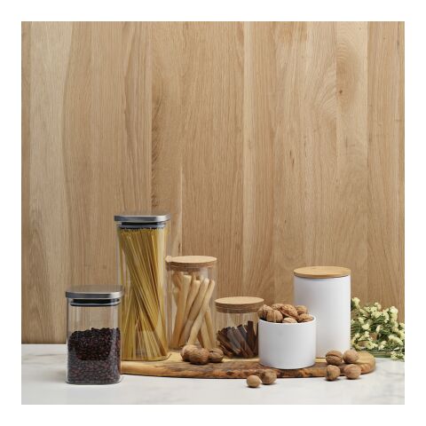 Delacroix 2100 Canister Borosilicate Glass 2130ml. rSS lid Transparent | No Branding | not available | not available | not available