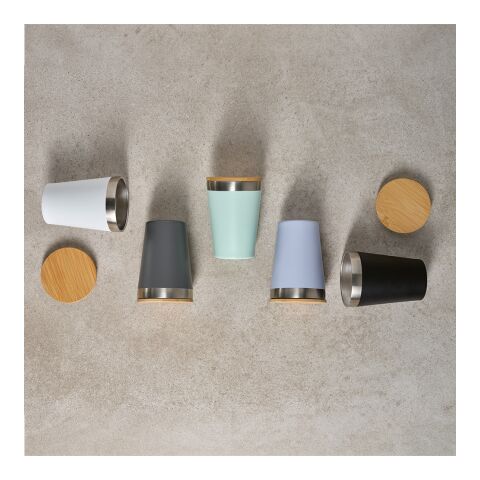 Don Travel Cup rSS and Bamboo lid 400ml. Double wall Black | No Branding | not available | not available | not available