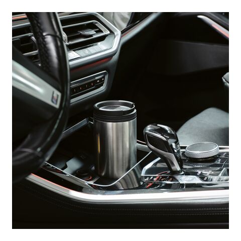 Okavongo Travel Cup rSS 430ml. Double wall and Leakproof Black | No Branding | not available | not available | not available