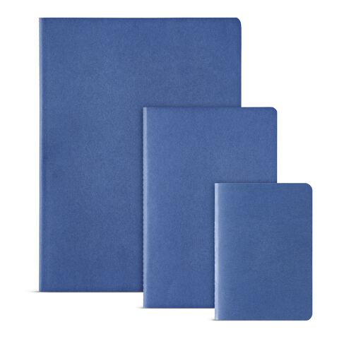 Bronte A6 Softcover Notebook rCardboard cover. FSC paper Royal blue | No Branding | not available | not available | not available