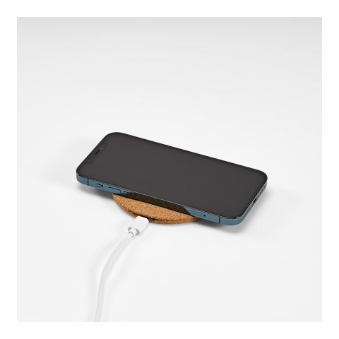 Descartes Wireless Charger Cork 15W. USB-C Port Natural | No Branding | not available | not available | not available