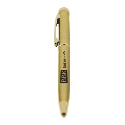 Sleek Stylus Executive pen gold | 1-color Screen Print | Cap-Rear clip | 10.00 mm x 24.00 mm