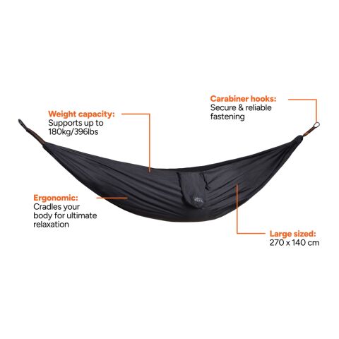 Nordic Drift GRS Trail outdoor Hammock black | No Branding | not available | not available