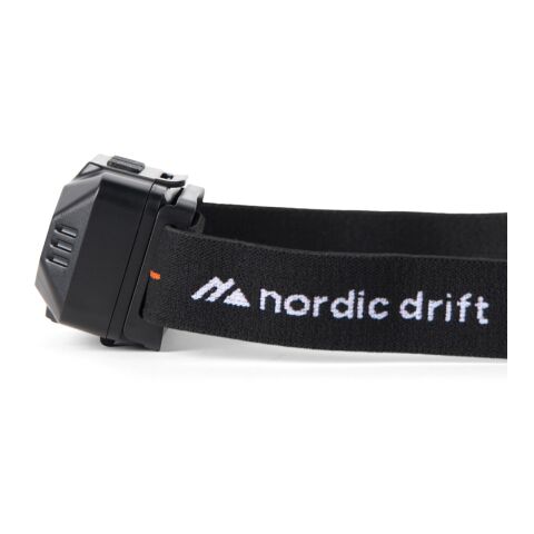 Nordic Drift Everest high performance dual battery headtorch black