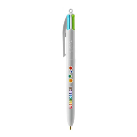 BIC 4-colour fashion pen White | No Branding | not available | not available
