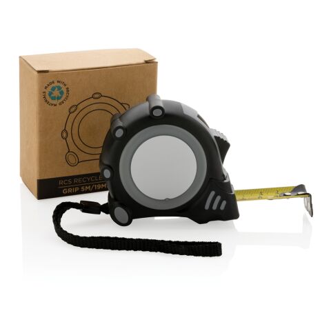 RCS recycled plastic Grip 5M/19mm tape grey-black | No Branding | not available | not available