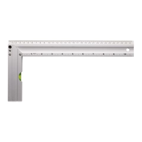 Ruler with level silver | No Branding | not available | not available