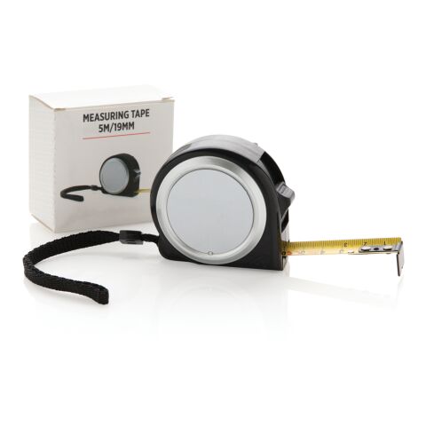 Measuring tape - 5m/19mm black | No Branding | not available | not available