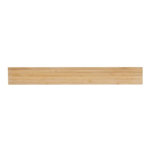 Timberson extra thick 30cm double sided bamboo ruler brown | No Branding | not available | not available