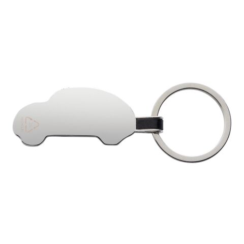 RCS recycled zinc alloy car keyring silver | No Branding | not available | not available