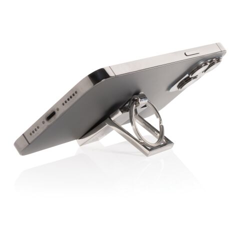 RSC recycled zinc alloy phone stand keychain silver | No Branding | not available | not available