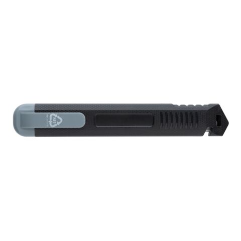 Refillable RCS recycled plastic snap-off knife grey | No Branding | not available | not available