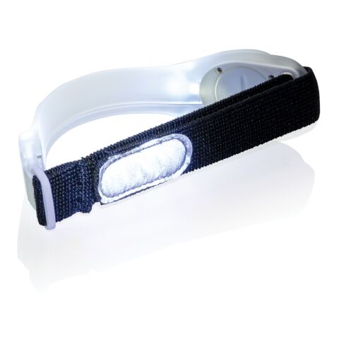 Safety led strap white-black | No Branding | not available | not available