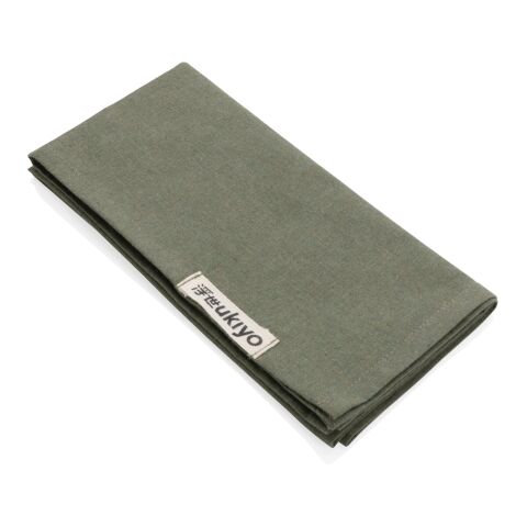Ukiyo Aware™ 180gr rcotton table napkins 4pcs set green | No Branding | not available | not available | not available