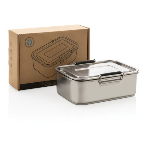 RCS Recycled stainless steel leakproof lunch box silver | No Branding | not available | not available