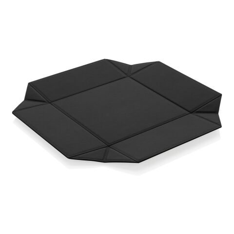 Swiss Peak RCS recycled PU foldable magnetic storage tray black | No Branding | not available | not available
