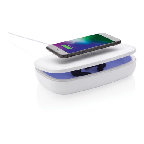 UV-C steriliser box with 5W wireless charger White | No Branding | not available | not available