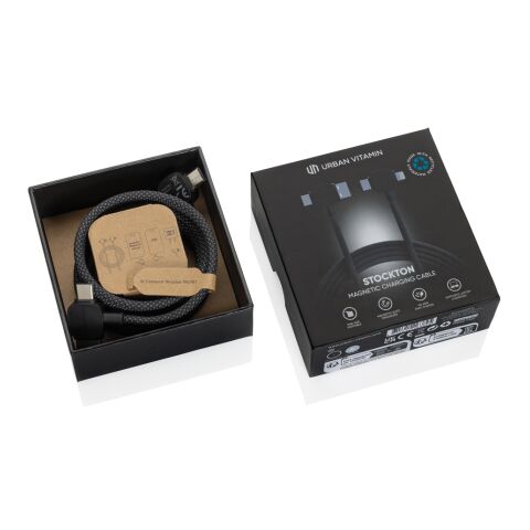 Urban Vitamin Stockton 65W RCS RTPE/RPET magnetic cable black | No Branding | not available | not available