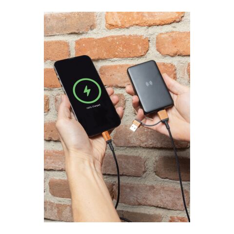 Ohio RCS certified recycled plastic 6-in-1 cable black | No Branding | not available | not available