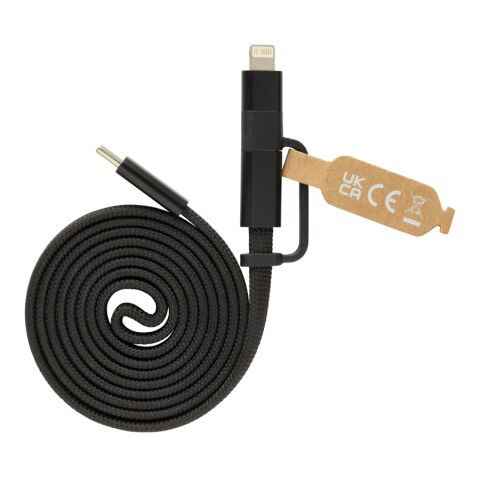 Arc RCS recycled Ultra-thin 60W 2 in 1 magnetic cable black | No Branding | not available | not available