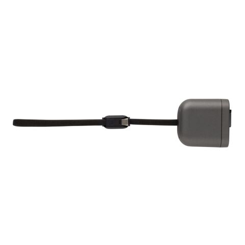 Spira RCS recycled retractable 100W fast charging cable grey