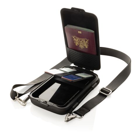 Swiss Peak OSLO RCS Hardshell mobile protection travel pouch black