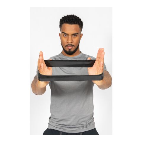 4pc elastic fitness bands in pouch black | No Branding | not available | not available