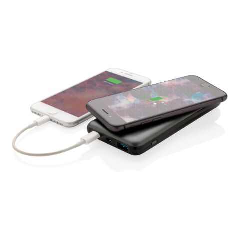 10.000 mAh Fast Charging 10W Wireless Powerbank with PD grey | No Branding | not available | not available