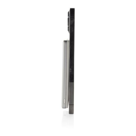 Orion RCS recycled aluminum 5000 mah 5W magnetic powerbank silver