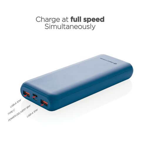 Urban Vitamin Pasadena 20.000 mAh 18W PD powerbank blue | No Branding | not available | not available