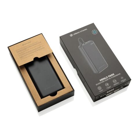 Urban Vitamin Menlo Park RCS rplastic 20,000 20WPD powerbank black | No Branding | not available | not available