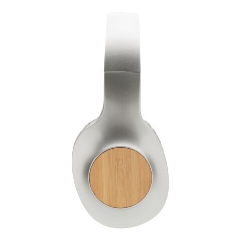 Dakota Bamboo wireless headphone grey-grey | No Branding | not available | not available