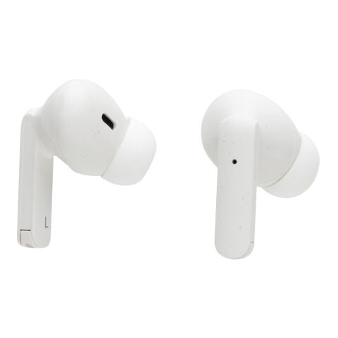 RCS recycled plastic Liberty Pro wireless earbuds White | No Branding | not available | not available