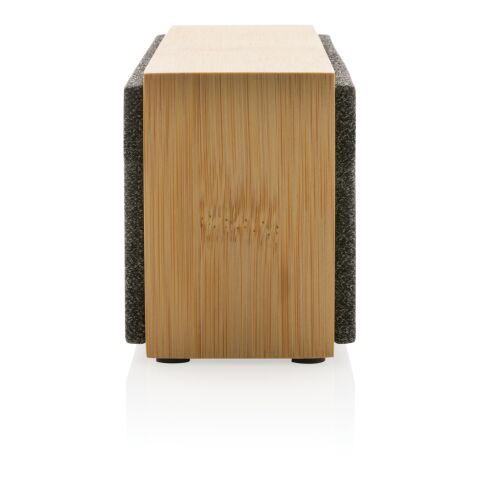 Wynn 10W FSC® bamboo wireless speaker brown | No Branding | not available | not available