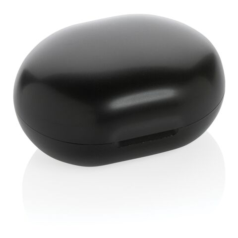 RCS standard recycled plastic TWS earbuds black | No Branding | not available | not available