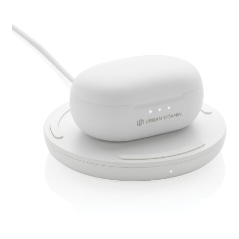 Urban Vitamin Gilroy hybrid ANC and ENC earbuds white | No Branding | not available | not available