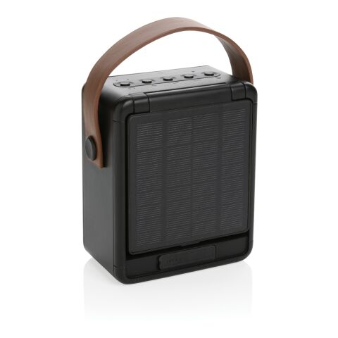 Skywave RCS recycled plastic solar speaker 12W black | No Branding | not available | not available