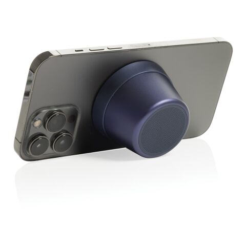 Nivio RCS recycled aluminum magnetic 5W Speaker blue | No Branding | not available | not available