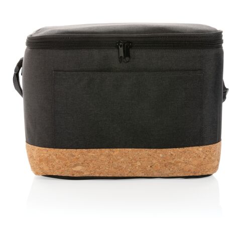 Impact AWARE RPET two tone cooler bag with cork detail black | No Branding | not available | not available | not available