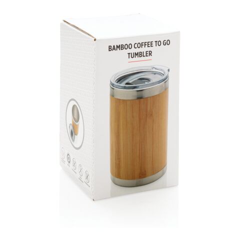Bamboo coffee to go tumbler brown | No Branding | not available | not available