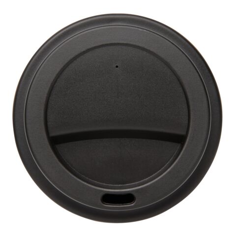 Reusable coffee mug with lid 350ml black | No Branding | not available | not available