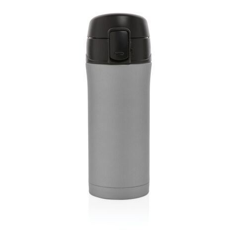 Metallic easy lock vacuum mug grey | No Branding | not available | not available