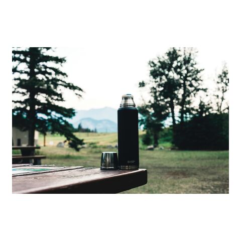 Swiss Peak Elite 1L copper vacuum flask black | No Branding | not available | not available