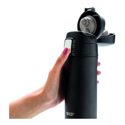 Swiss Peak Elite copper vacuum mug black | No Branding | not available | not available