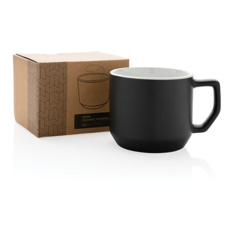 Ceramic modern mug black-white | No Branding | not available | not available
